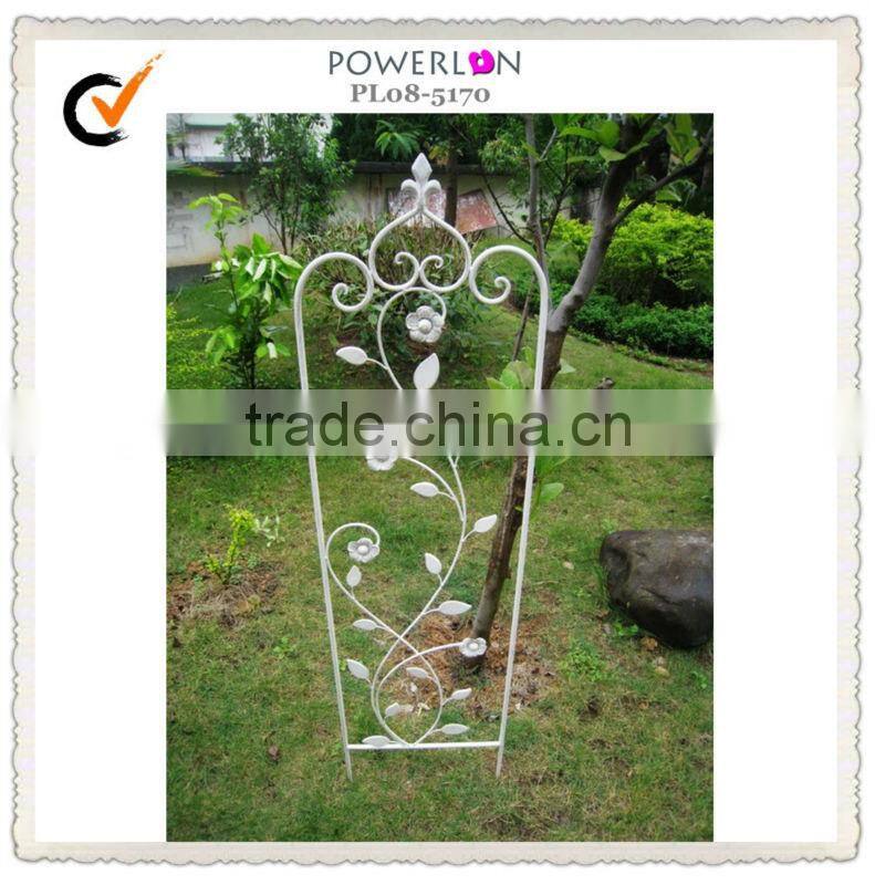 Vintage Metal Flower Stick For Garden Decor