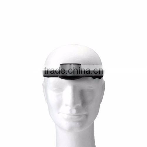 cheap led head flashlight for night work and climbling