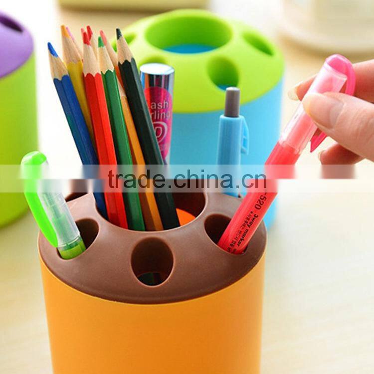 N205 stacker book pen container PP pen holder