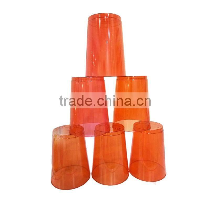 Disposable plastic tea cup wine glass wholesale