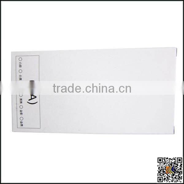 High Quality mobile phone case white paper box cover packaging for iphone 6, custom printed paper box