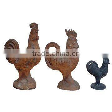 home decoration cast iron little gold fish