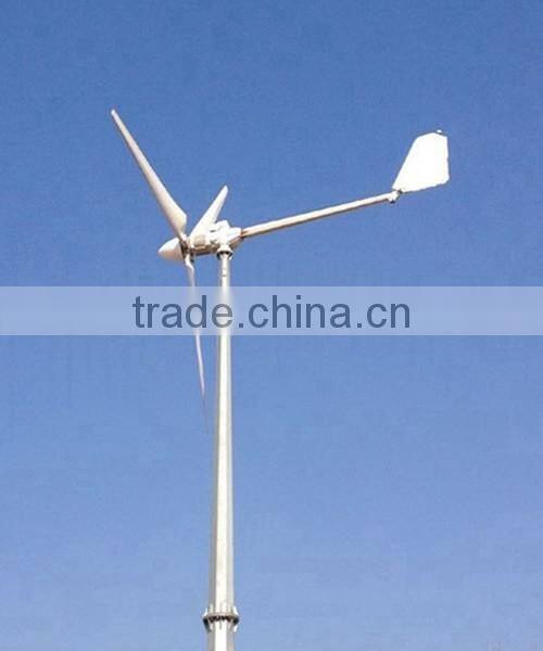 3kw Grid-tie and Off-grid Wind Turbine with Mechnical Yaw and Drum Brake