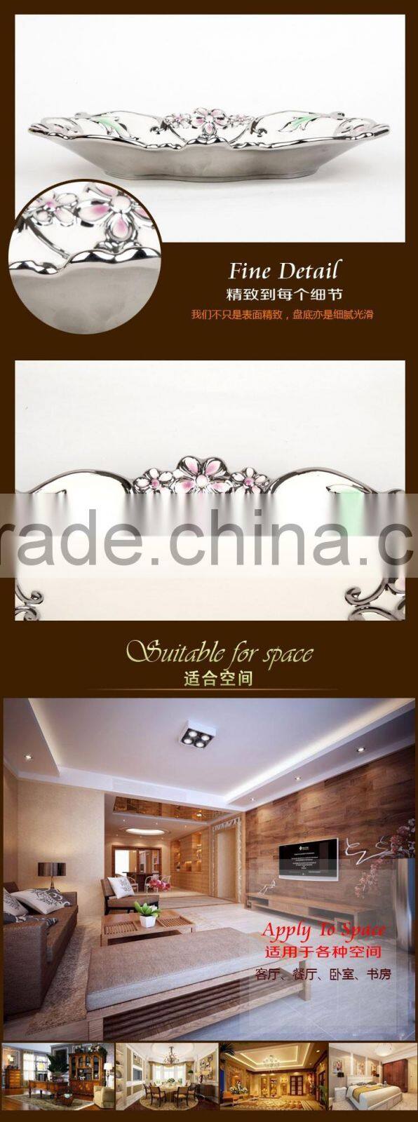 Wholesale hotel used dinnerware porcelain plates chinese serving dishes