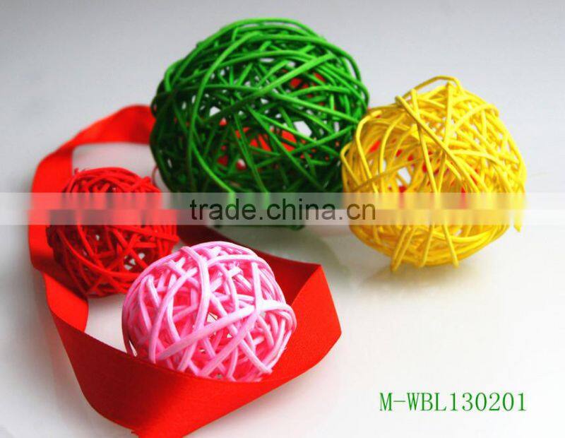 Christmas willow crafts & willow ball & wicker balls (Professional manufacturer)