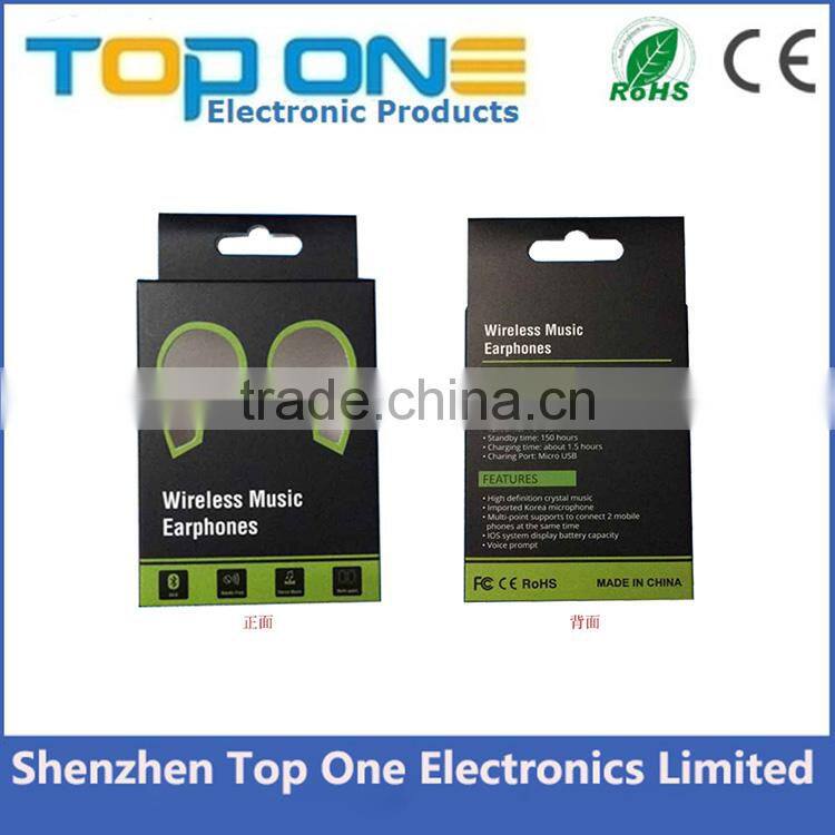 2015 newest G6 neckband in-ear bluetooth 4.0 wireless super mini stereo bluetooth headset