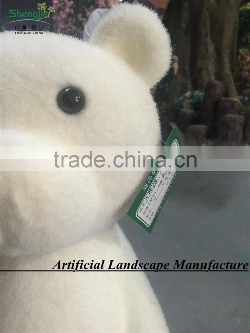 artificial white bear grass moss animal,topiary moss,artificial moss for decoration
