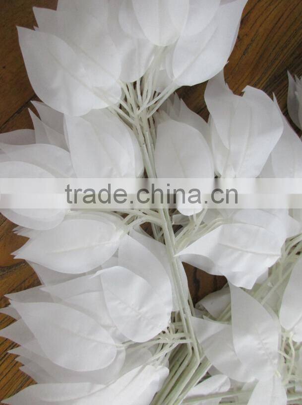 White banyan leaves/artificial banyan leaves/fake banyan leaves