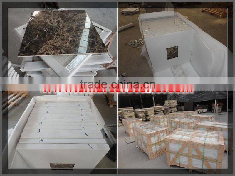 Emperador Marble Composite Tile, Composite Marble Tile