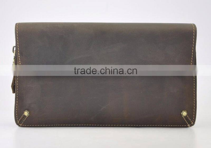 Men's cluth crazy horse genuine leather cluth