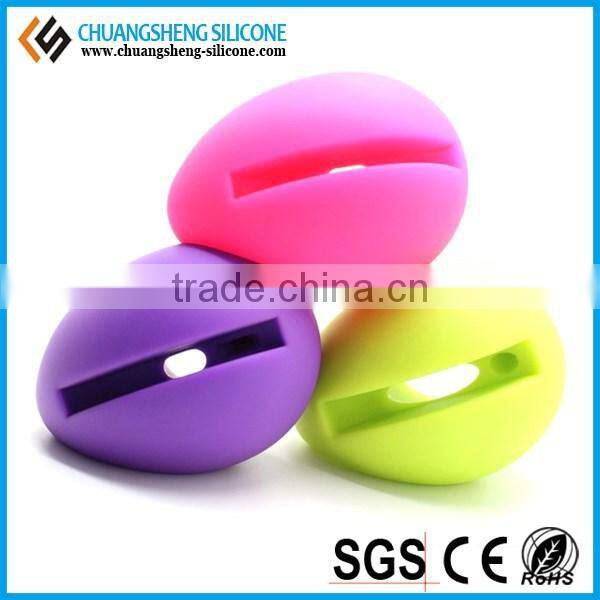 The most fashion candy color silicone phone louder speaker wireless accessory