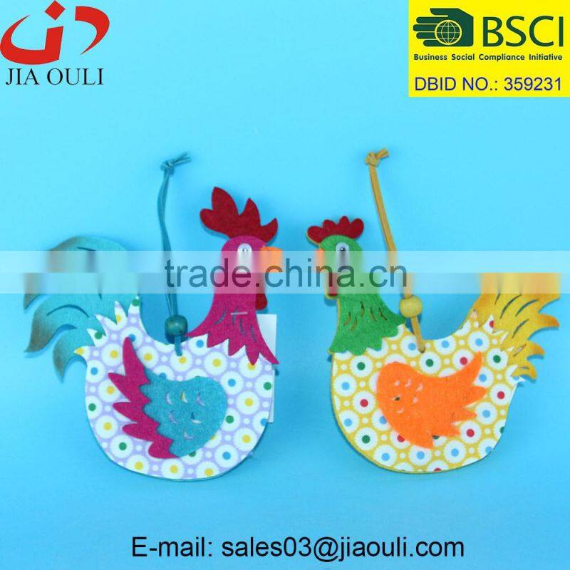BSCI Audit factory non woven fabric gift basket easter decoration planter pot