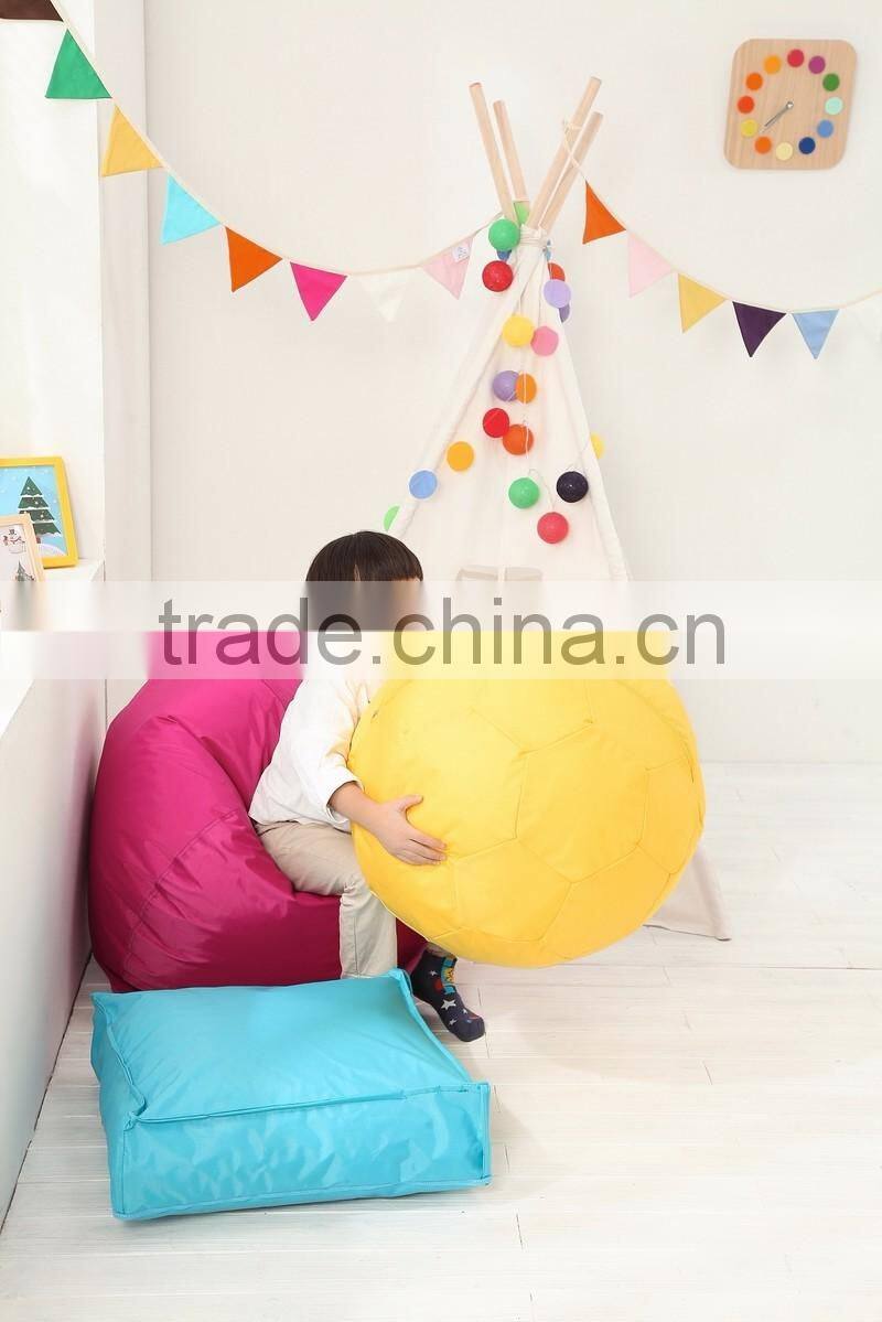 2016 new colorful cartoon children safe lazy bean bag kids sofa nursery school indoor playground 2016 new kid furniture toy