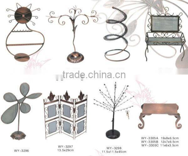 Jewelry Display Stand Storage Rack Bracelets Necklaces Earrings