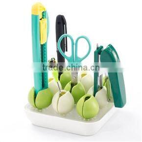 Blossoming versatile storage box storage tray Colorful candy color silicone storage box