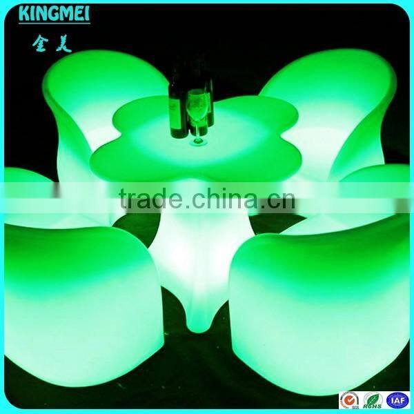 Fashion Outdoor LED light Acrylic Plexiglass Furniture
