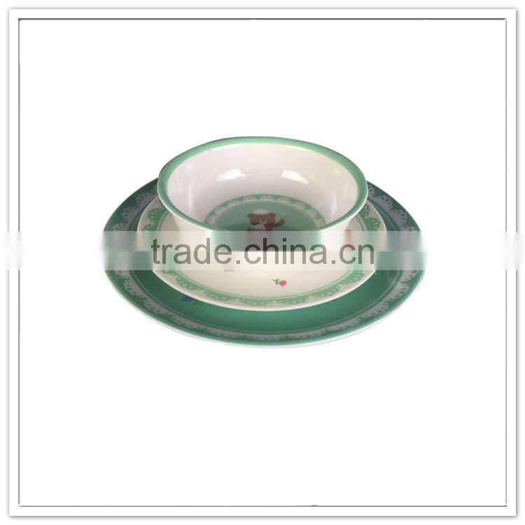Wholesale superior recycle china kid safe 3pcs bear eco friendly innovative products baby bowl set