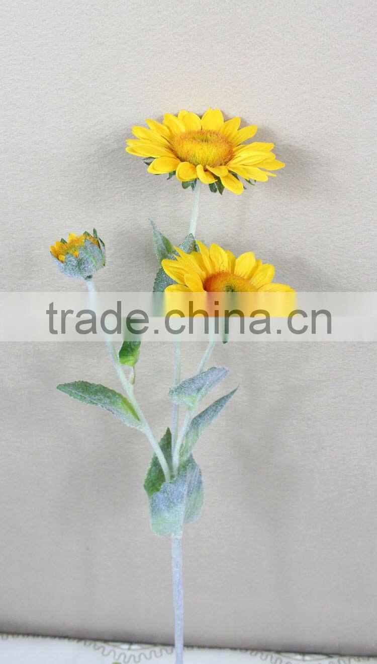 Enviroment-friendly Artificial Sunflowers Landscaping Flowers Decorative sunlflowers Plants