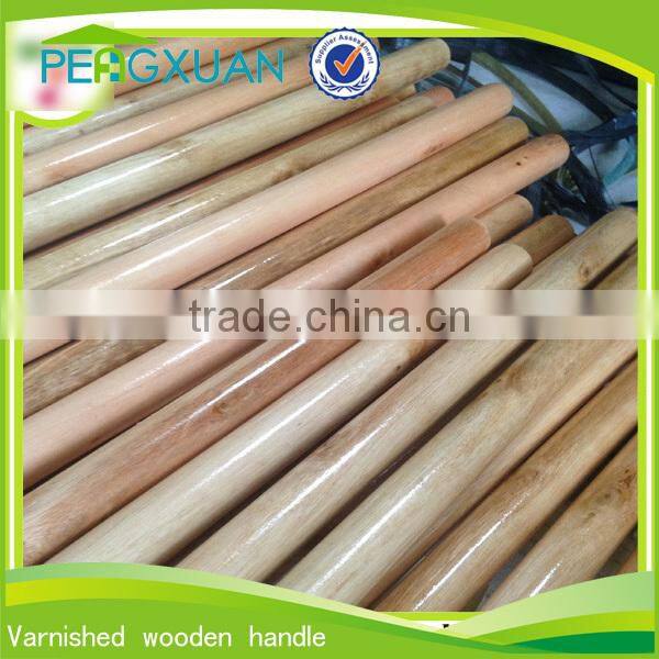 China Manufacturer OEM Varnish wooden broomstick handle