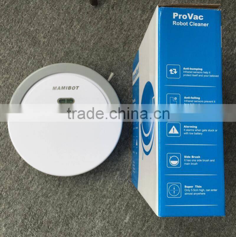 2016 new promotional gift robot cleaner mop integrated USA