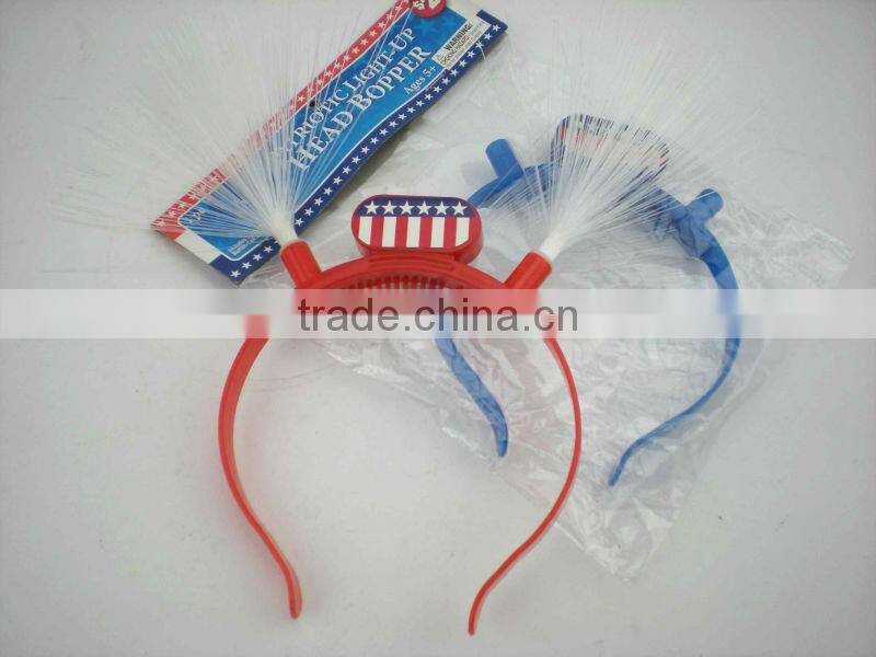 Patriotic Day flashing Head Bopper