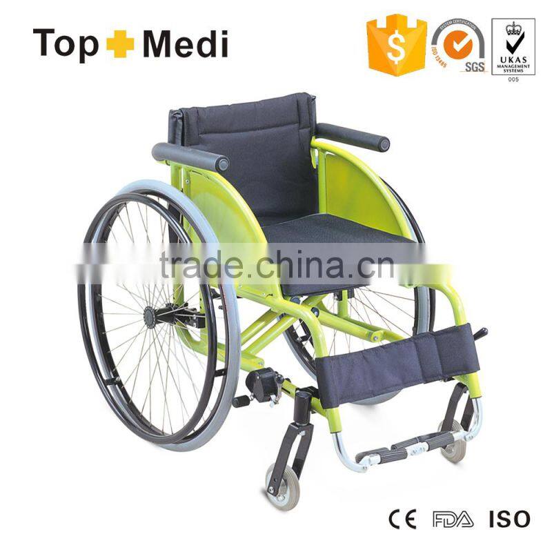 TOPMEDI sport wheelchair for handicapped