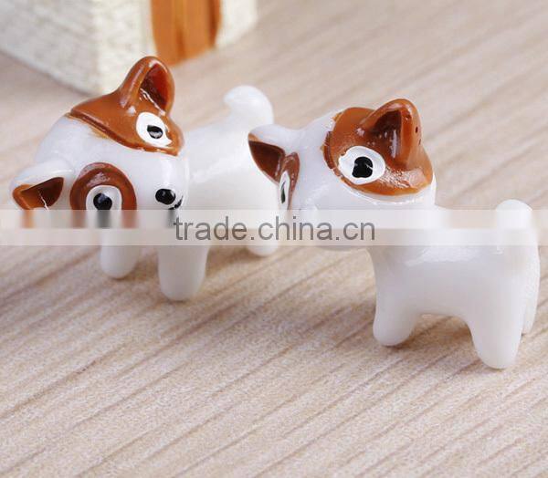 Mini CUTE fashional Resin decoration, Mini resin cartoon dog Micro landscape furnishing articles