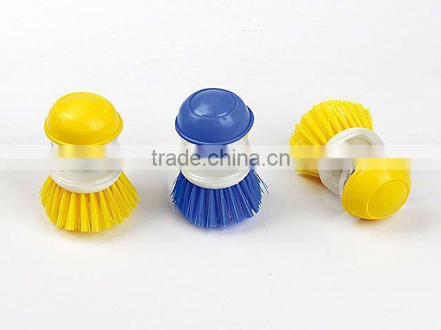 2014 plastic dish plate kitchen brush