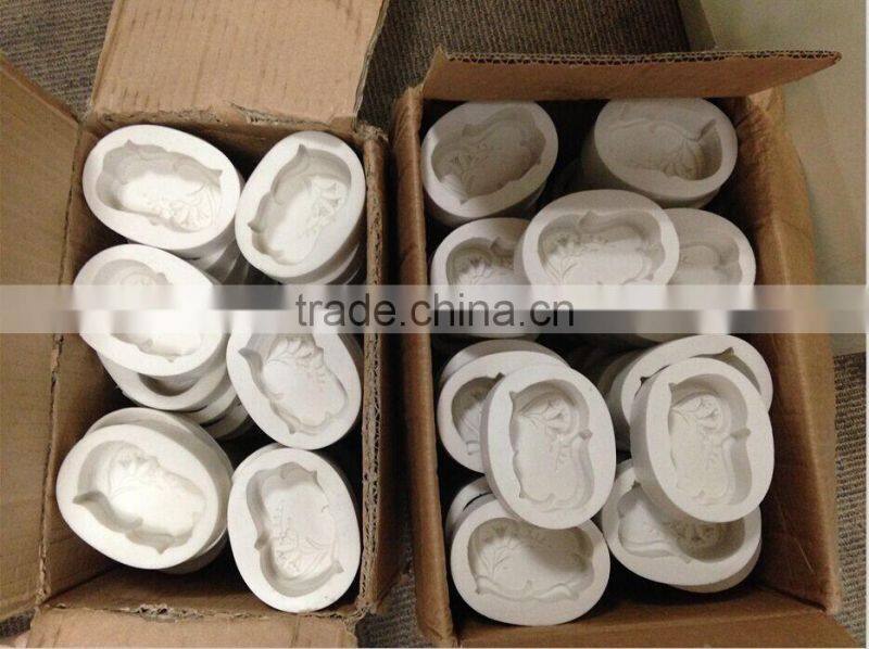 2015 India diwali hot selling pattern silicone candle making mould