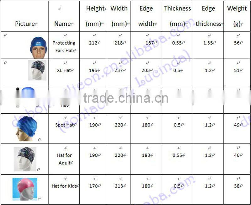 colorful swimming hat/swim hats for women/waterproof swimming hat(FDA, LFGB)