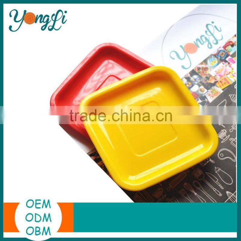 Hot Selling Dried Fruit Snacks Plates Silicone Service Plate