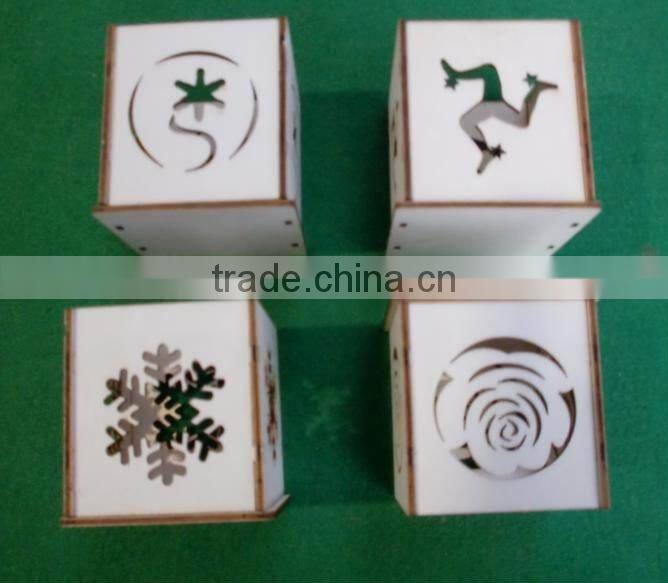 laser cutout wooden craft products