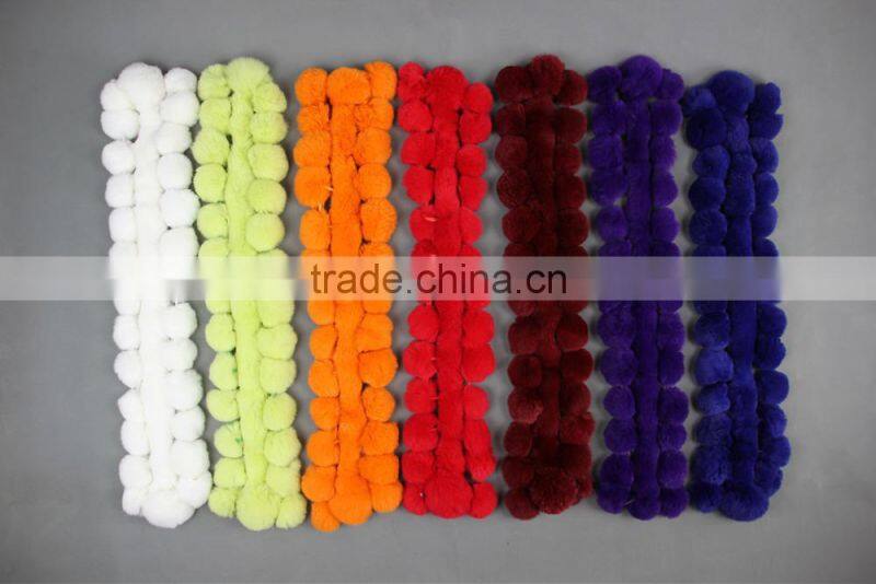 High Quality Knitted Rex-Rabbit Scarf