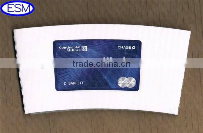 High quality greeting card paper card sleeve / paper custom trading card sleeves