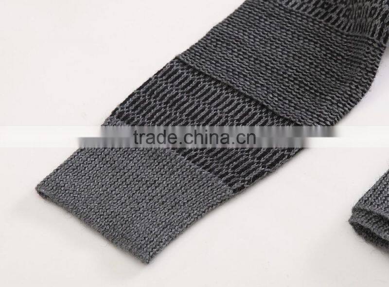 fashion wool/acrylic crew neck jacquard sweater man , cardigan sweater