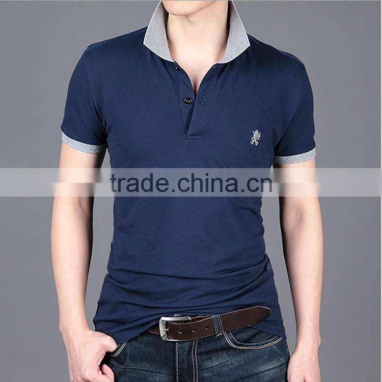 Fashion Style High Quality Custom Fitted Polo Shirts Wholesale Embroidered Logo polo shirts For Men