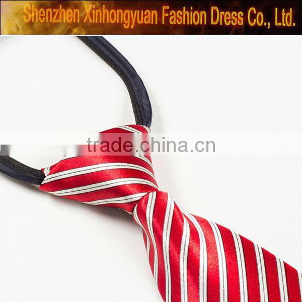 custom fashion silky polyester women's necktie