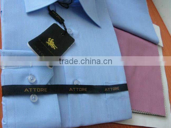 Classic Blue Ofiice Shirts For Man mercerized cotton shirts