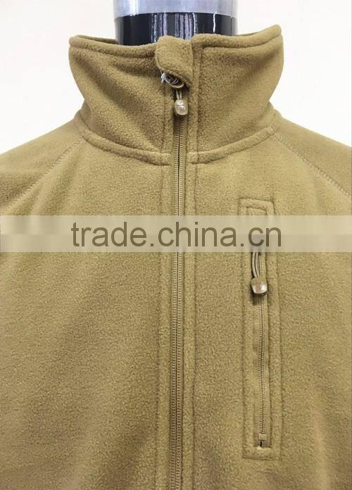 2017 Lastest style winterproof polar fleece mens jacket