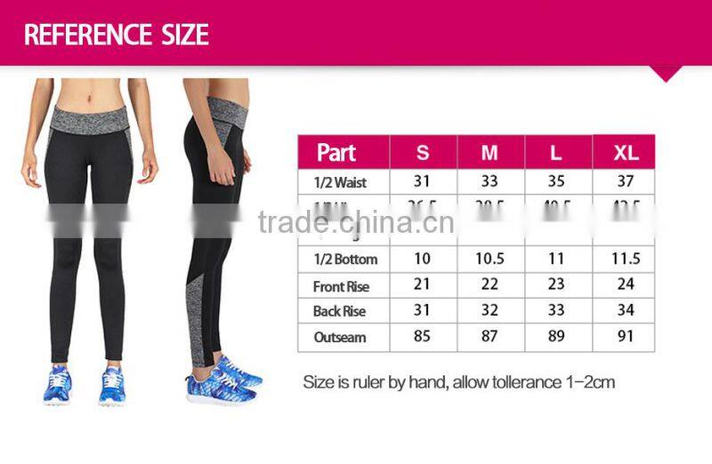 From China Supplier Women Fitness Legging Wear Gym Sports Pants For Yoga Wholesale