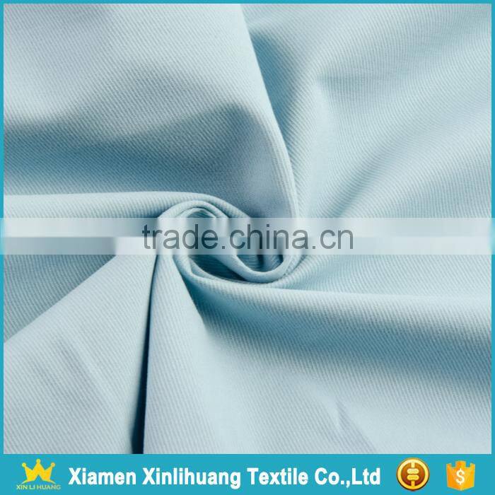 2017 New Style Woven 98% Cotton 2% Spandex Calvary Twill Fabric for Garment