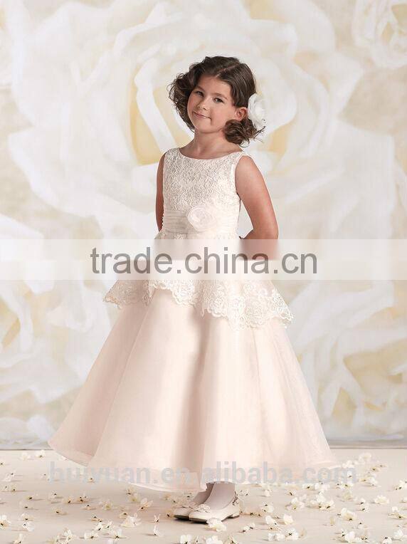 beautiful layered lace dress strap children's garment