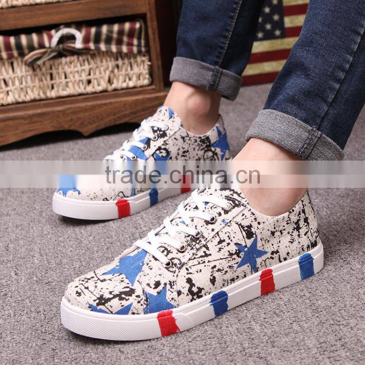 New style comfortable mens breathable canvas shoes wholesale