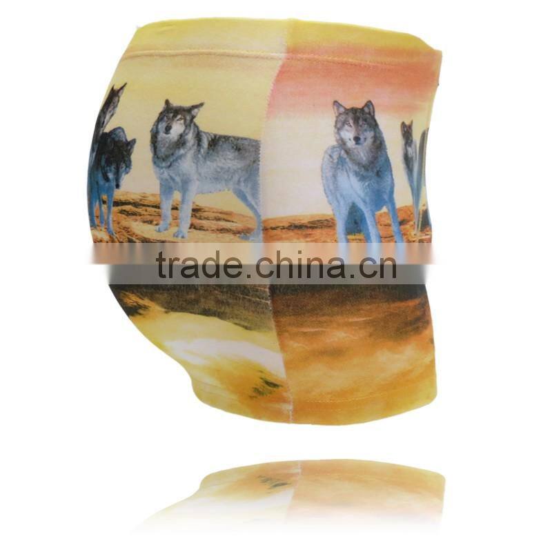 2016 New Fashion Men Brand of Superior Quality Underwear Cotton Print Classic Male Boxer