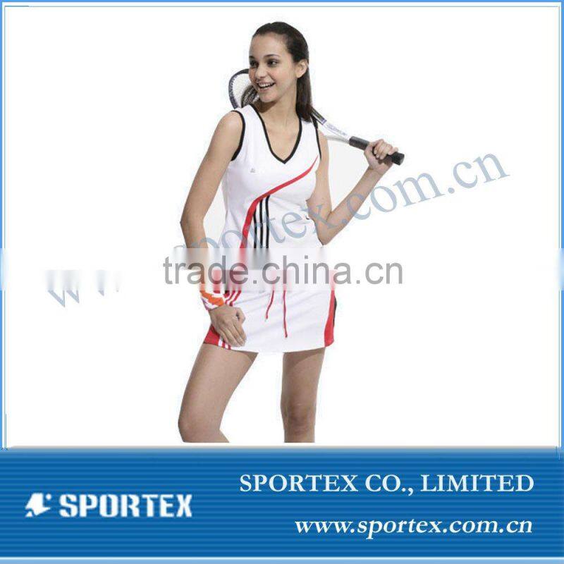 OEM ladies training wear tennis wear women custom LOGO