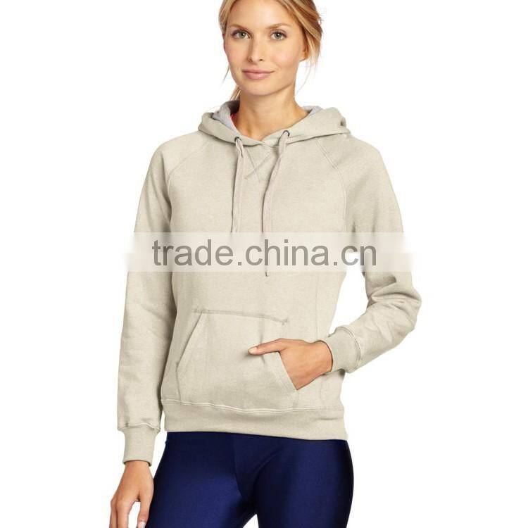 Bulk Designer Different Color Hot Sale Plain Design Fashion Pullover Women Hoodie