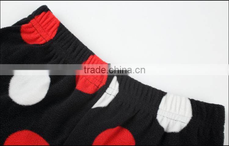 Autumn lovely girl long sleeve kids pajamas