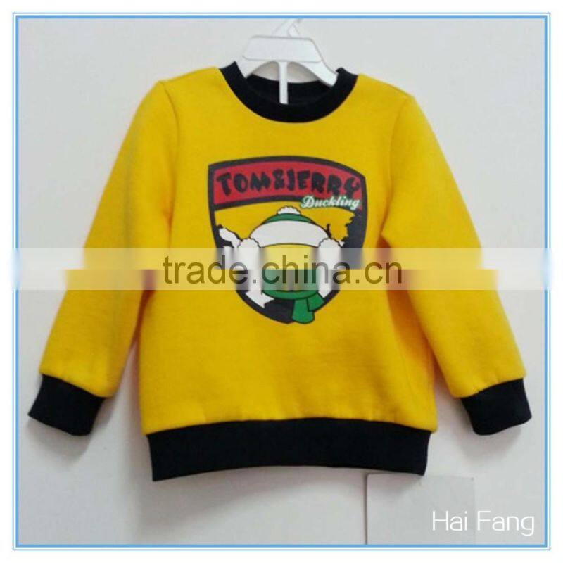 Kids clothing suppliers China custom crewneck sweatshirt high quality cotton sweatshirt hoodie printed shirts