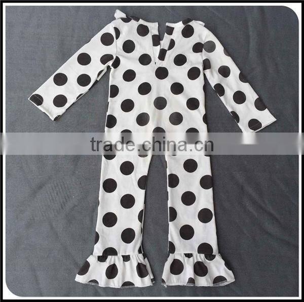 2016 cute dots cow baby spring onesie clothes wholesale long-sleeved baby summer rompers clothes