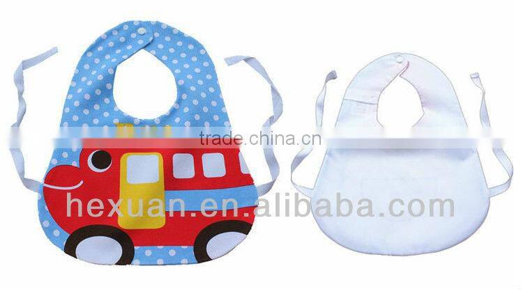 13 designs can choose baby bibs/3 layers baby bibs/superman baby bibs /in stocked or OEM